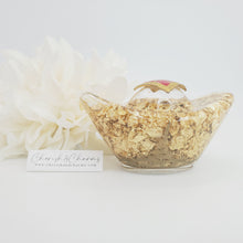 Load image into Gallery viewer, Gold Flakes Ingot with writing - Blessed
