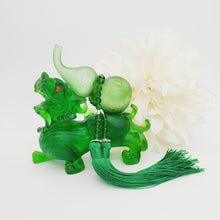 Load image into Gallery viewer, Pixiu Carrying Gourd Figurine - Blessed
